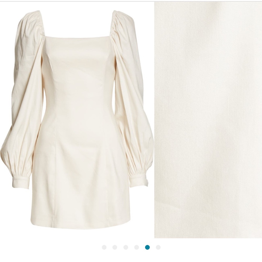 Ted baker linen blend long sleeve dress size 12 NWT🤍